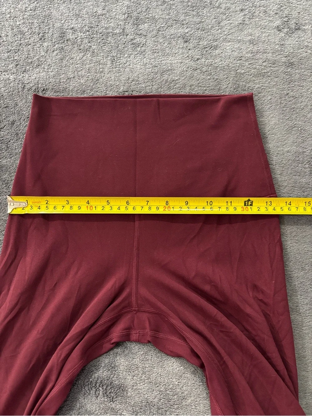 Lululemon Align Leggings Women's Size 6 High Rise Burgundy 28
